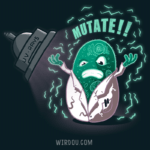 célula, mutación, rayos x, evolución, ciencia, gracioso, humor, divertido