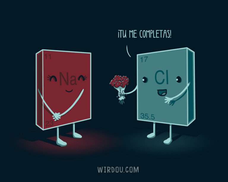 sodio, cloro, enlace iónico, sal, ciencia, gracioso, divertido, química, elementos químicos
