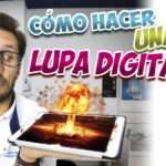 lupa digital smartphone tablet