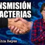transmisión de bacterias en el saludo